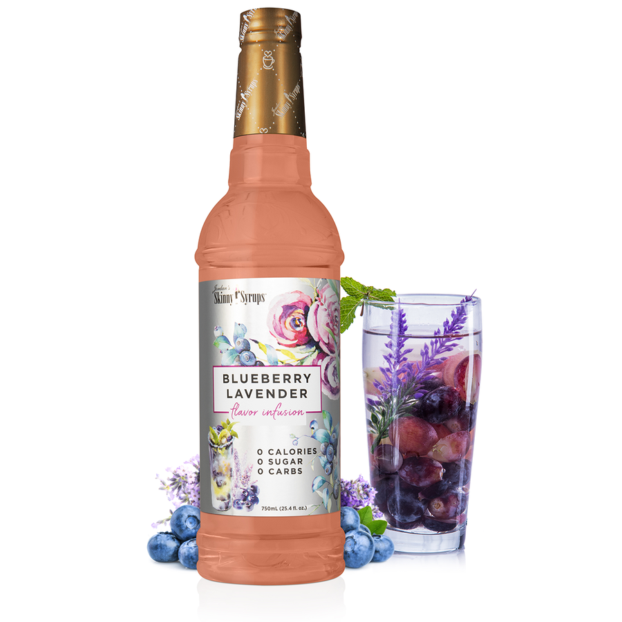 Sugar Free Blueberry Lavender Flavor Infusion Syrup - Premium drink mix from Jordan's Skinny Mixes - Just $8.99! Shop now at Pat's Monograms