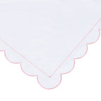 Scallop Frame Embroidered Cotton Percale Euro Sham - Premium Home Textiles from Mélange Home - Just $48.95! Shop now at Pat's Monograms