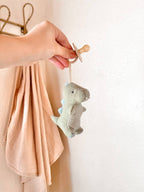 Bitzy Pal Natural Rubber Pacifier & Plush - Premium  from Itzy Ritzy - Just $14.95! Shop now at Pat's Monograms