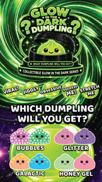 Fun Doh Glow In The Dark Mystery Dumpling Black Baskets - Premium novelty from Novelty Brands - Just $14.95! Shop now at Pat's Monograms