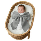 Newborn Swaddle Sash-Cotton Maternity Sash with Big Bowknot - Premium Baby Accessories from Morxy LLC - Just $24.95! Shop now at Pat's Monograms