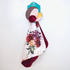 Mini Minky - Red Floral - Premium Baby Soothers from Honey Lemonade - Just $24.95! Shop now at Pat's Monograms