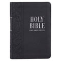 KJV Bible Compact LP Faux Leather, Black - Premium Bible from Christian Art Gifts - Just $24.99! Shop now at Pat's Monograms