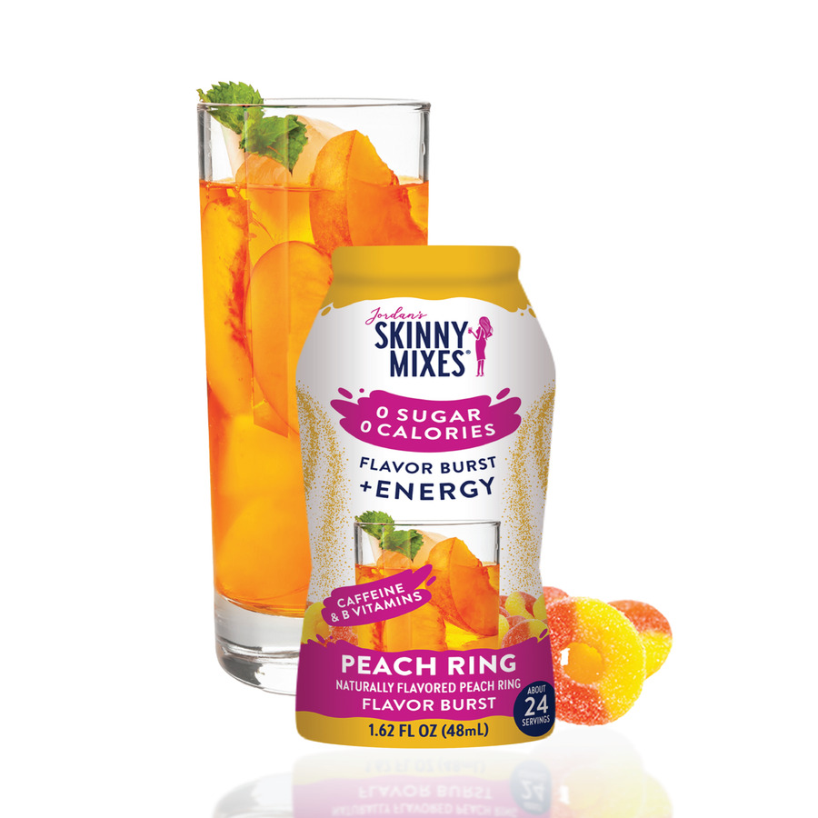 Flavor Burst - Sugar Free Peach Ring + Energy - Premium drink mix from Jordan's Skinny Mixes - Just $5.95! Shop now at Pat's Monograms