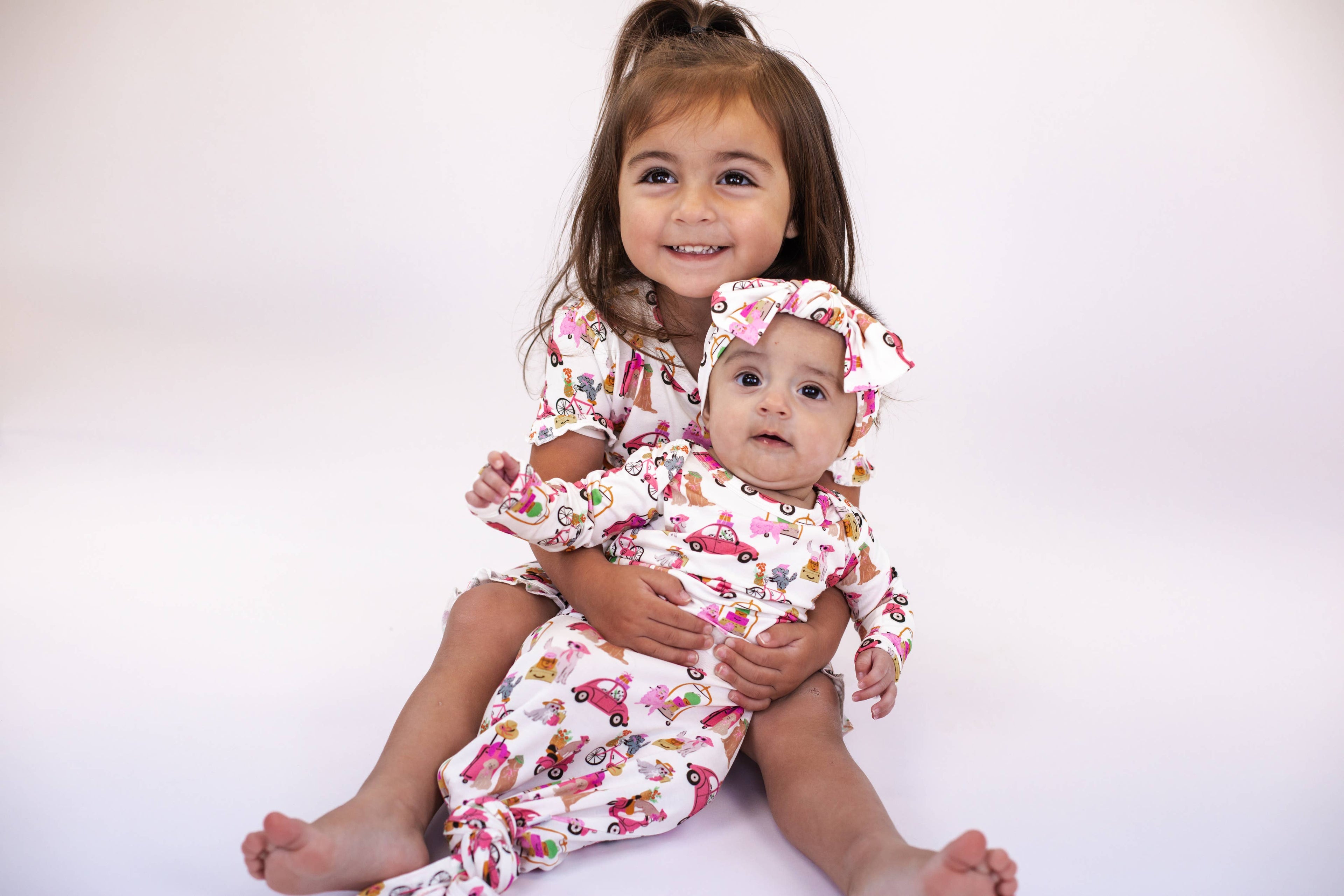 Puppy Chic Knotted Infant Gown - Premium Baby Sleepwear from Goosies - Just $29.95! Shop now at Pat's Monograms