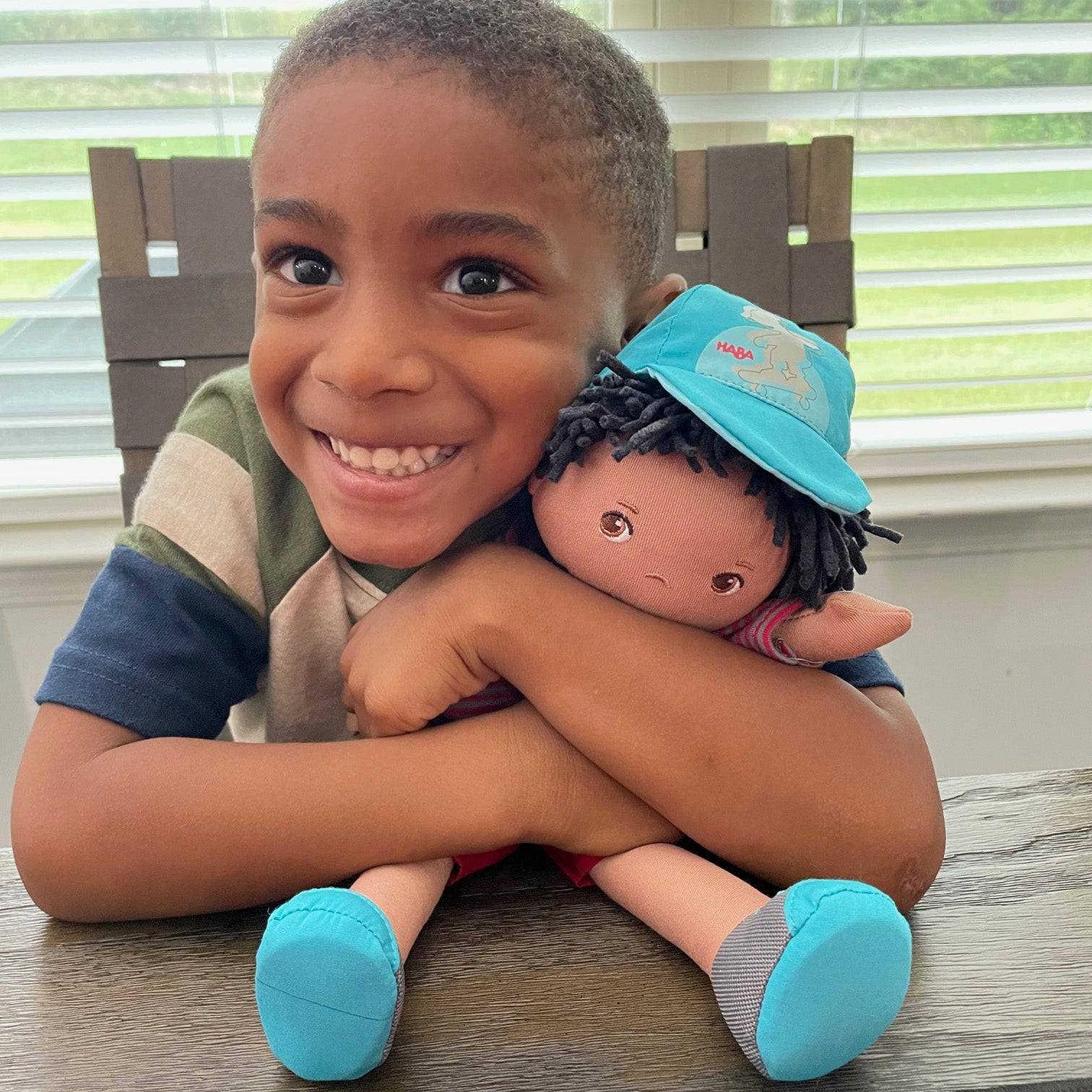 William 12" Soft Doll - Premium Plush Doll from HABA USA - Just $32.95! Shop now at Pat's Monograms