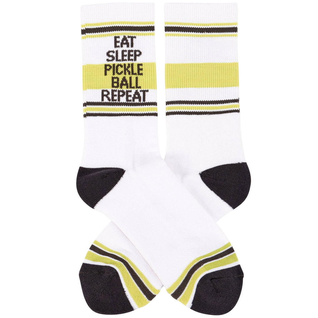 Eat Sleep Pickleball Socks - Premium Socks from Primitives by Kathy - Just $11.50! Shop now at Pat's Monograms