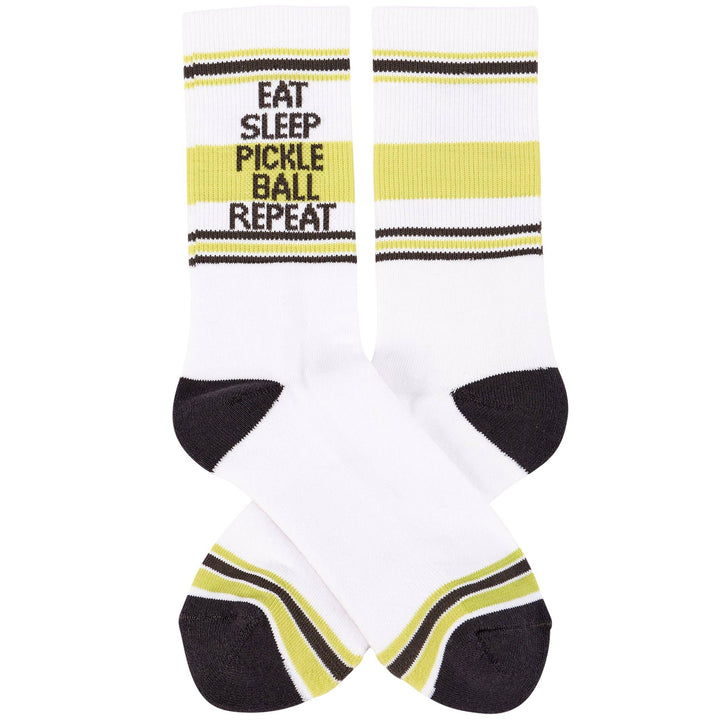 Eat Sleep Pickleball Socks - Premium Socks from Primitives by Kathy - Just $11.50! Shop now at Pat's Monograms