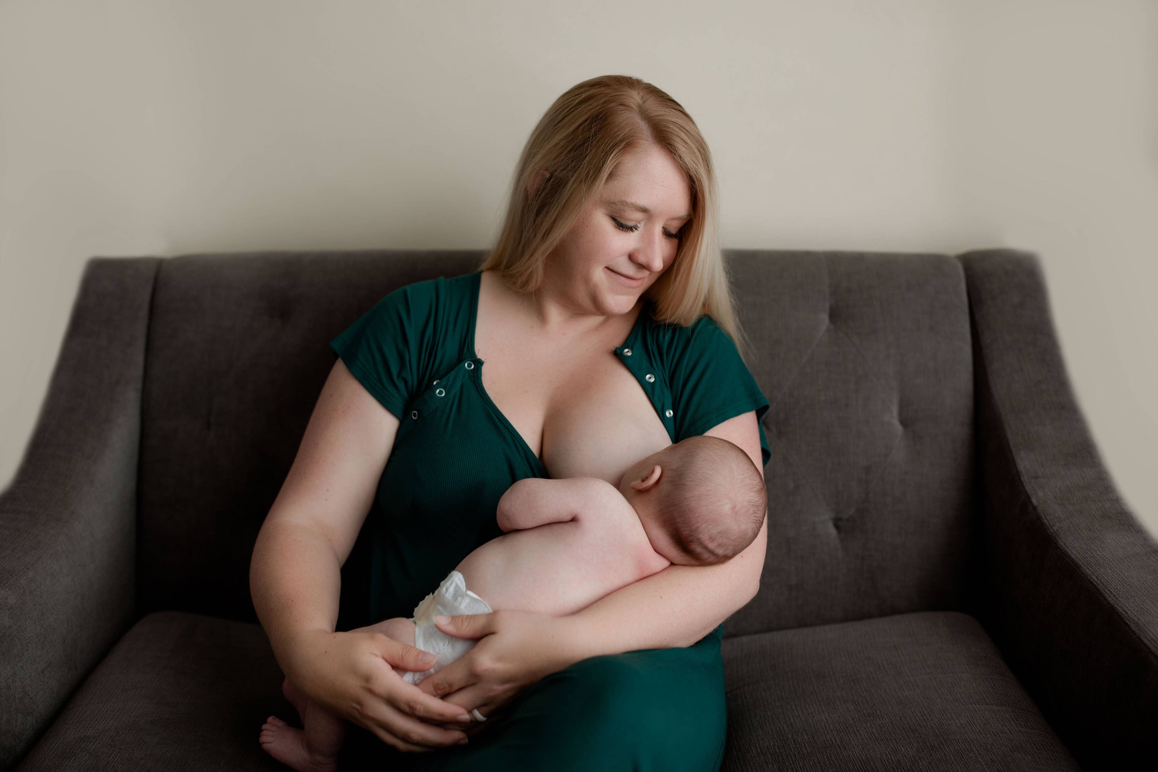 Forest Maternity Mommy Labor and Delivery/ Nursing Gown - Premium Maternity Clothing from Three Little Tots - Just $36.95! Shop now at Pat's Monograms