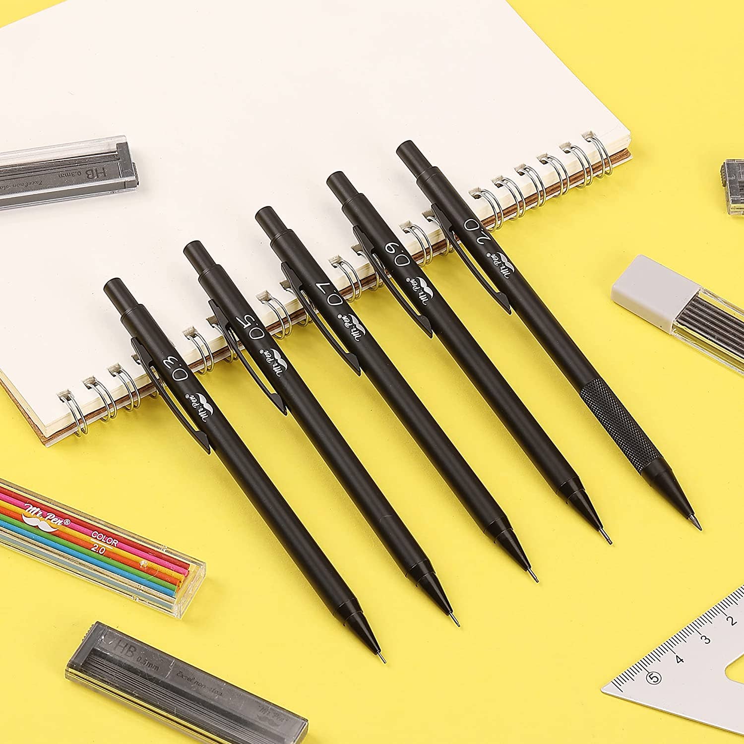 Metal Mechanical Pencils Precision Set - Premium Pens from Mr. Pen - Just $11.95! Shop now at Pat's Monograms