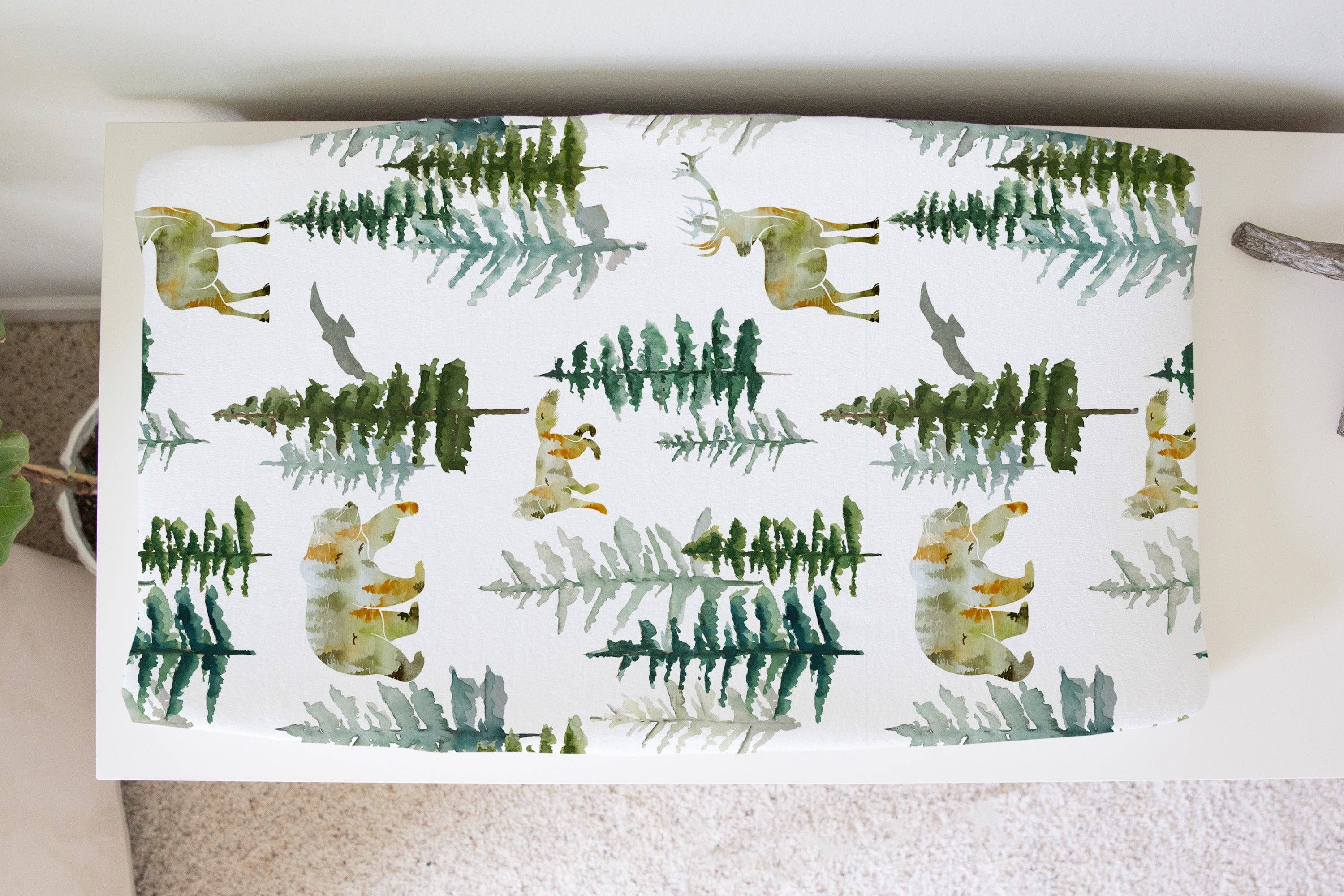 Changing Pad Cover - In The Woods - Premium Baby Accessories from Honey Lemonade - Just $25.95! Shop now at Pat's Monograms