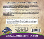 Wild Blueberry Cheesecake Dip Mix - Premium  from Carmie's Kitchen - Just $5! Shop now at Pat's Monograms