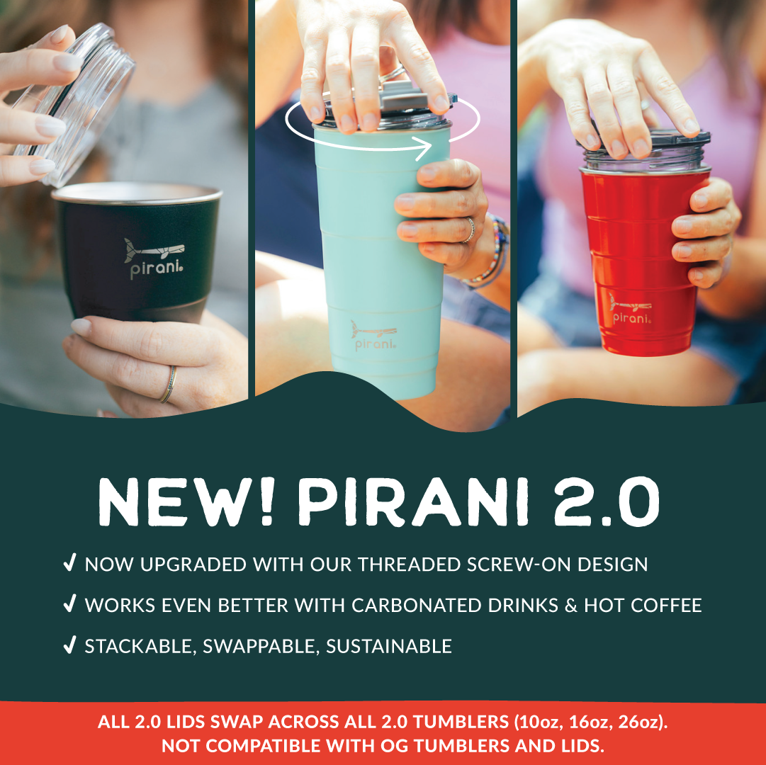 Insulated Stackable Tumbler 16 oz - Premium drinkware from Pirani Life - Just $26.95! Shop now at Pat's Monograms