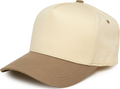 Kids Two Tone Vintage Cap - Khaki/Beige - Premium Trucker Cap from Funky Junque - Just $15.95! Shop now at Pat's Monograms