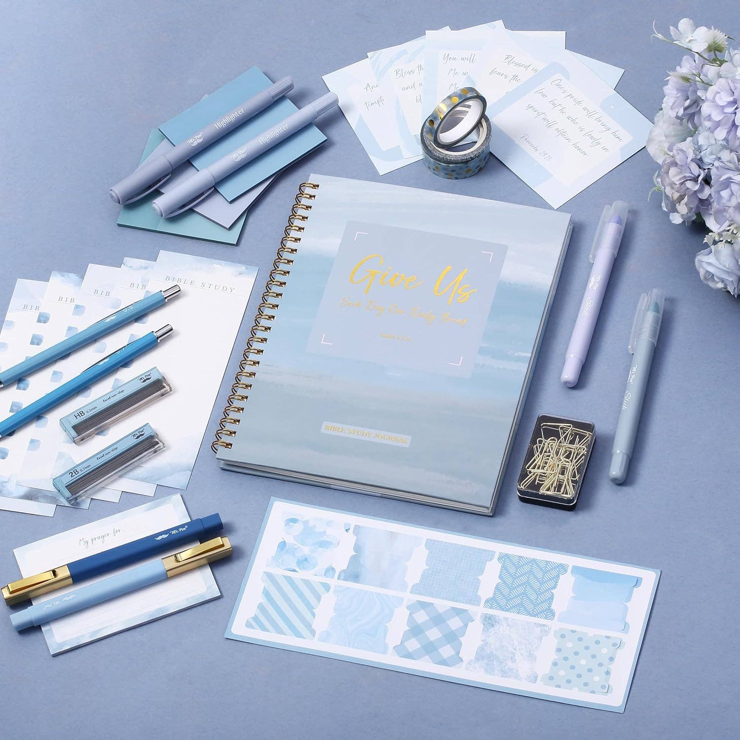 Ocean Breeze Bible Journaling Kit for Women - Premium Journal from Mr. Pen - Just $28.95! Shop now at Pat's Monograms