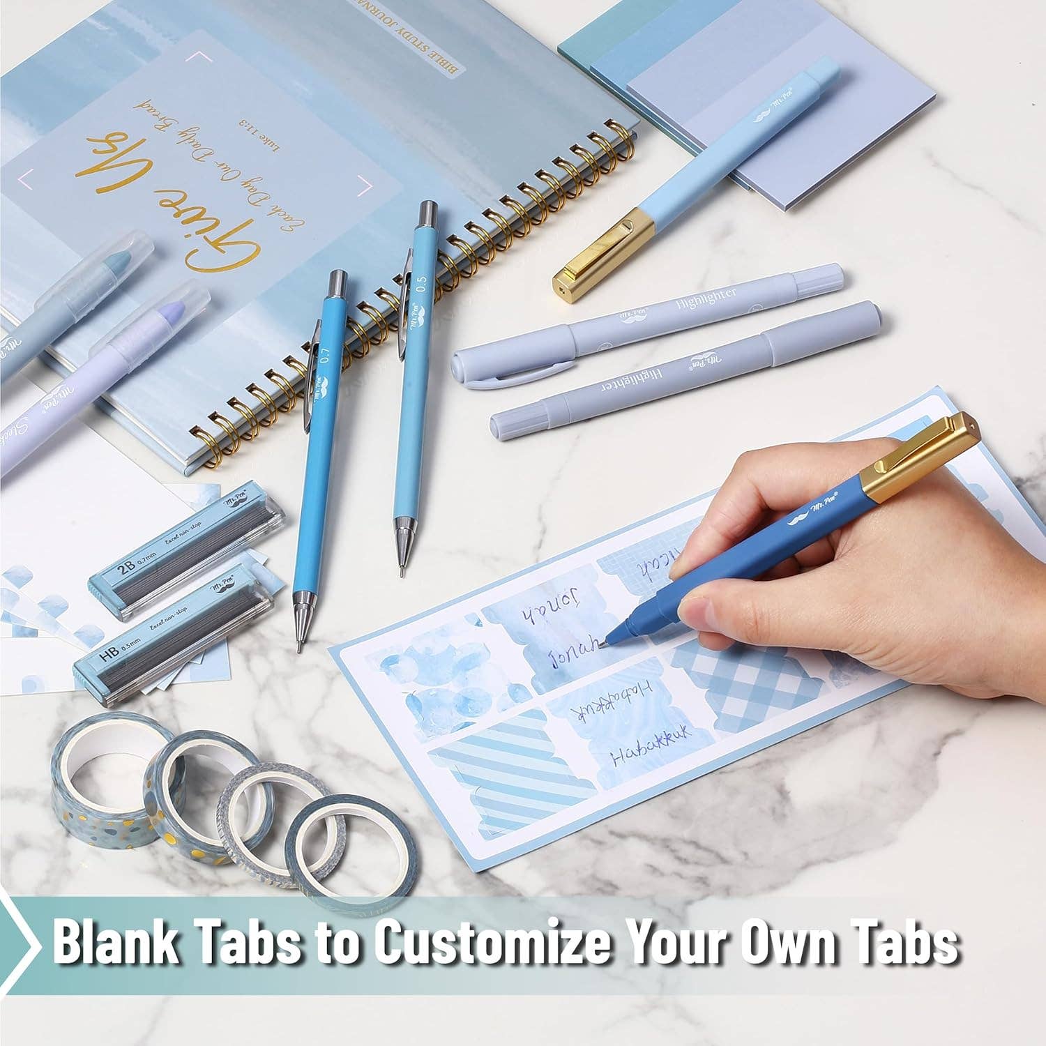 Ocean Breeze Bible Journaling Kit for Women - Premium Journal from Mr. Pen - Just $28.95! Shop now at Pat's Monograms