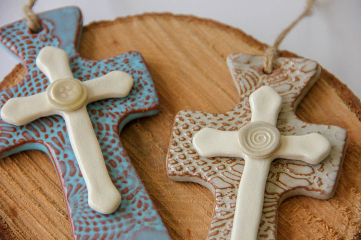 Trinity Cross - Premium decor from Prodigal Pottery - Just $21.95! Shop now at Pat's Monograms