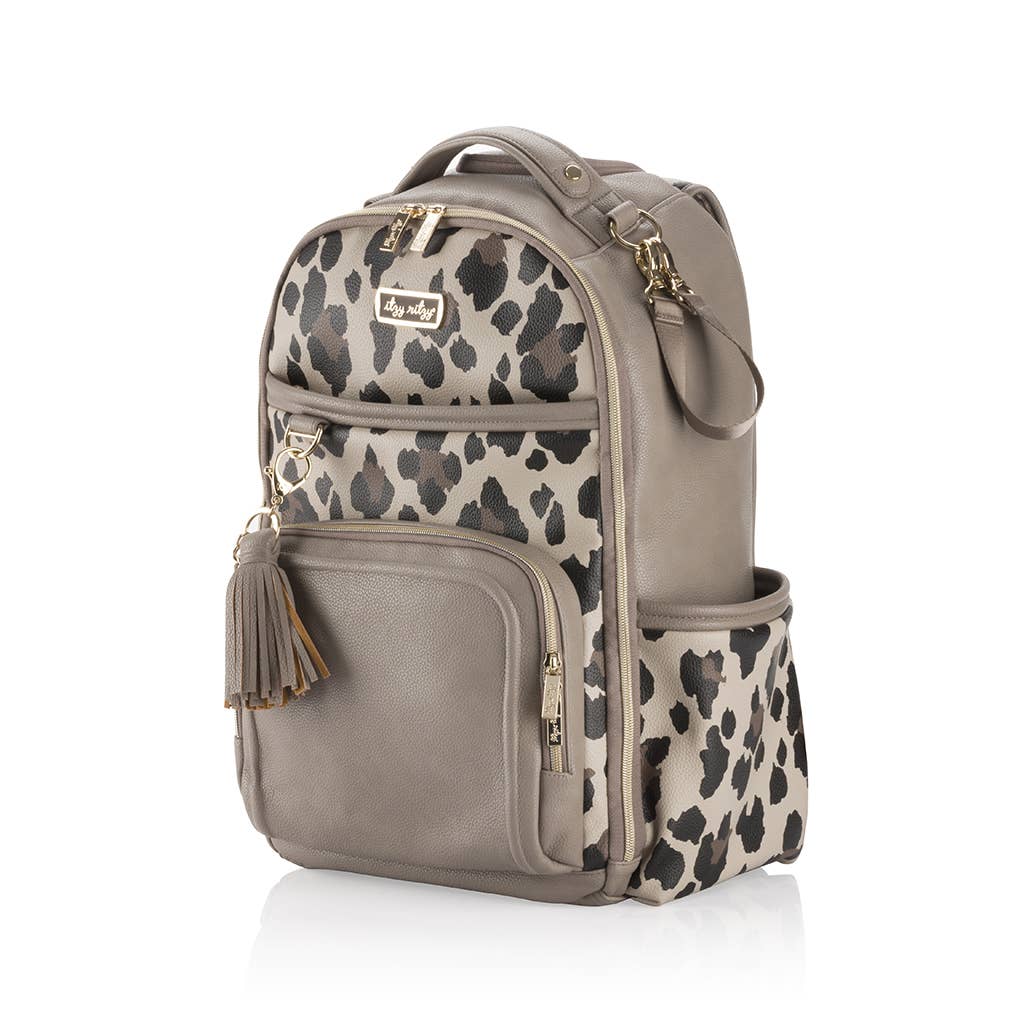 Leopard Boss Plus™ Backpack Diaper Bag - Premium diaper bag from Itzy Ritzy - Just $189.99! Shop now at Pat's Monograms