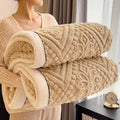 Home Decor Coral Fleece Soft Blanket - Premium  from Sweetkama - Just $44! Shop now at Pat's Monograms