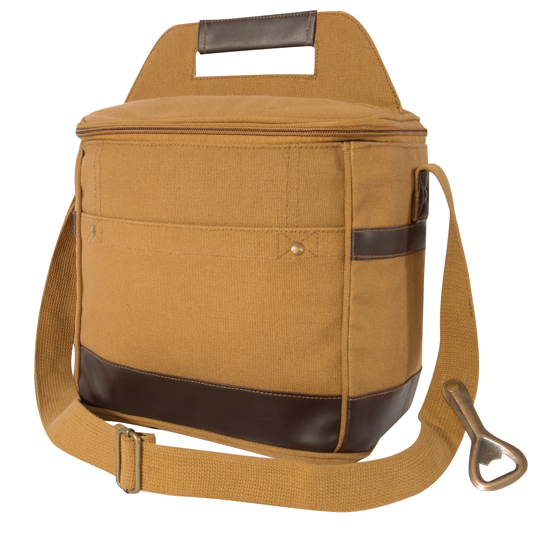 Canvas Insulated Beer Cooler Tote - Premium Bags and Totes from Rothco - Just $28.95! Shop now at Pat's Monograms