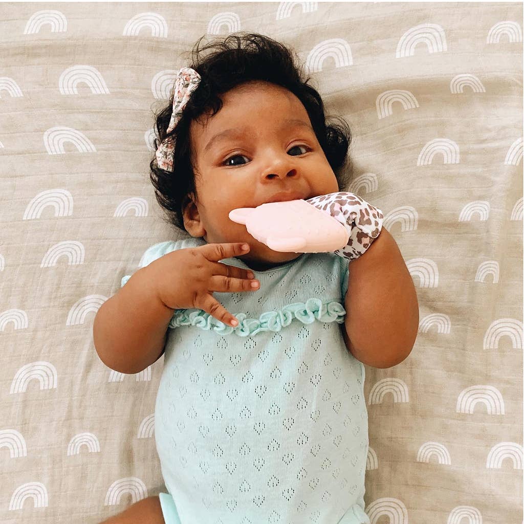 Itzy Mitt™ Silicone Teething Mitts - Premium teethers from Itzy Ritzy - Just $9.95! Shop now at Pat's Monograms