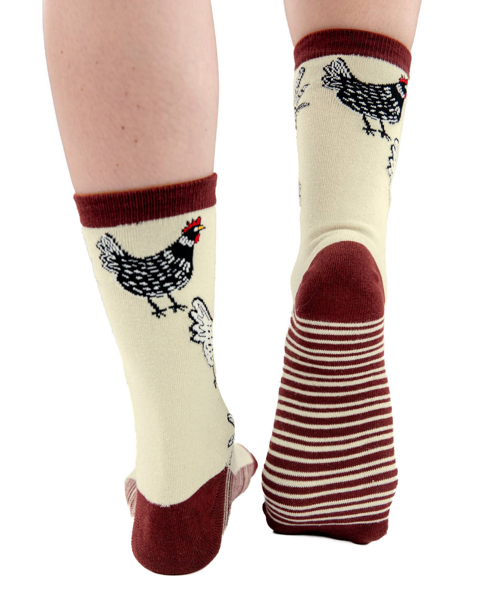 Chicken Crew Sock One Size - Premium Socks from Lazy One - Just $9.95! Shop now at Pat's Monograms