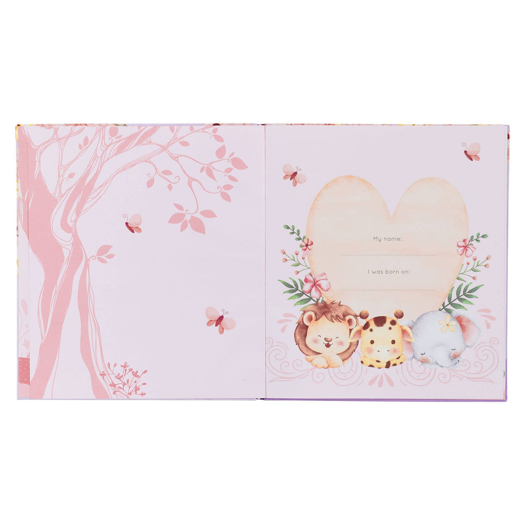 Baby Memory Book for Girls - Premium Christian Gift Items from Christian Art Gifts - Just $16.95! Shop now at Pat's Monograms