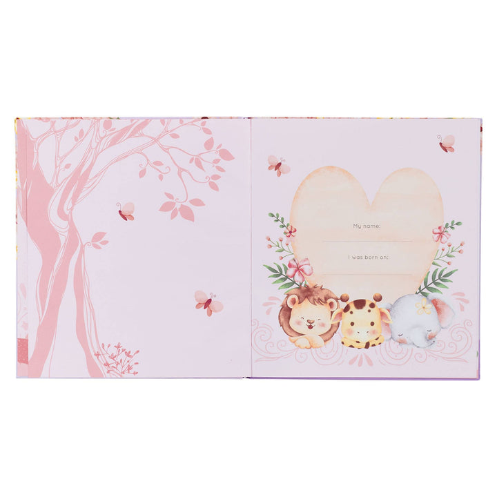 Baby Memory Book for Girls - Premium Christian Gift Items from Christian Art Gifts - Just $16.95! Shop now at Pat's Monograms