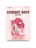 3D Packaged Crew Socks - Western Cowgirl - Pink - Premium Socks from Living Royal - Just $9.95! Shop now at Pat's Monograms