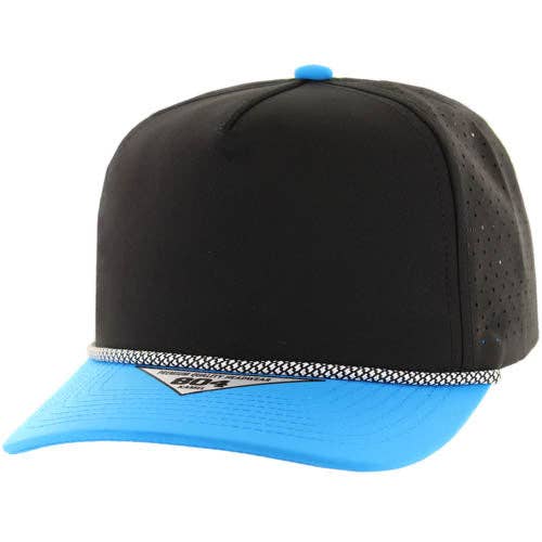 804 - 5 PANEL ROPE LASER CUT SNAPBACK BALL CAP - Premium baseball cap from Zion Brand - Just $12.95! Shop now at Pat's Monograms