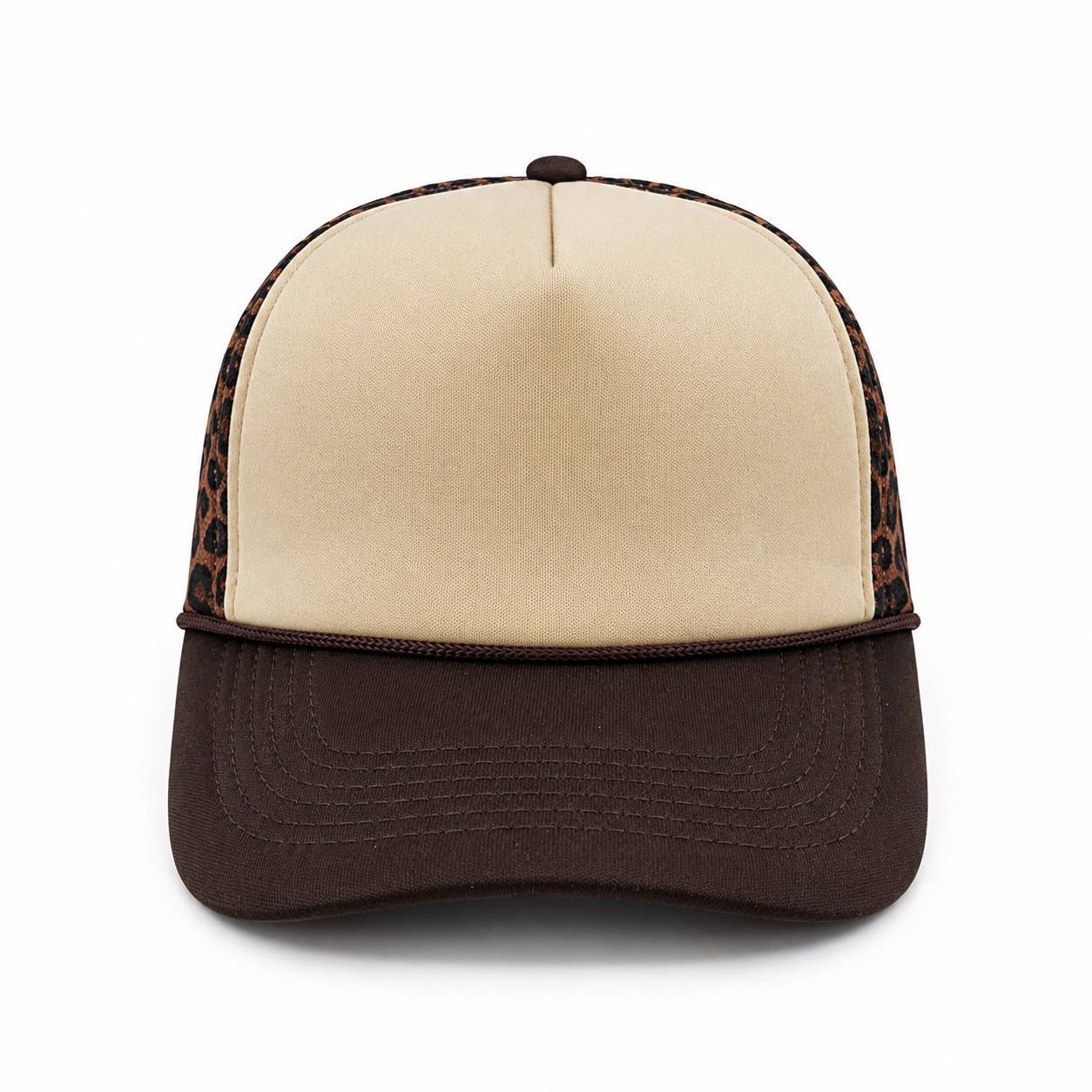 Leopard Pattern Mesh Foam Trucker Hat - Premium Hats & Caps from Hatzzi - Just $13! Shop now at Pat's Monograms