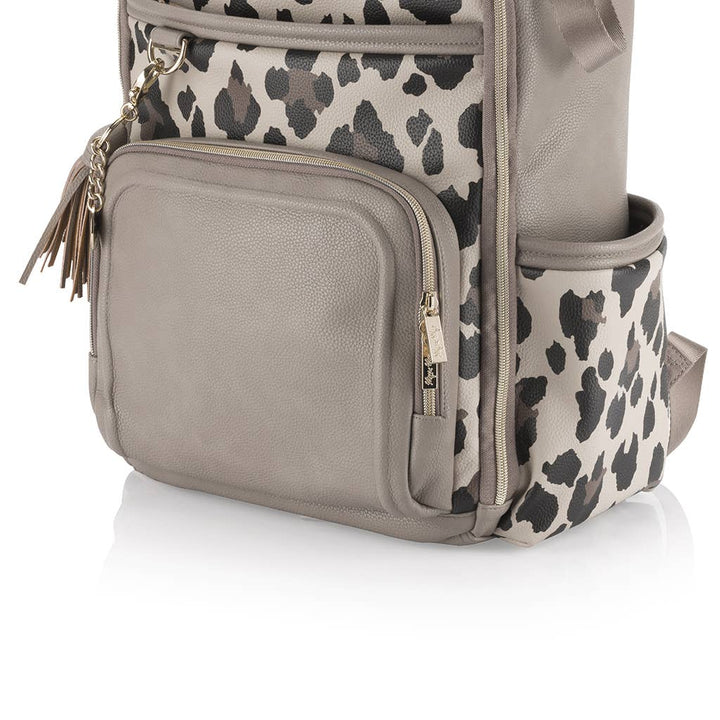 Leopard Boss Plus™ Backpack Diaper Bag - Premium diaper bag from Itzy Ritzy - Just $189.99! Shop now at Pat's Monograms