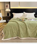 Home Decor Coral Fleece Soft Blanket - Premium  from Sweetkama - Just $44! Shop now at Pat's Monograms