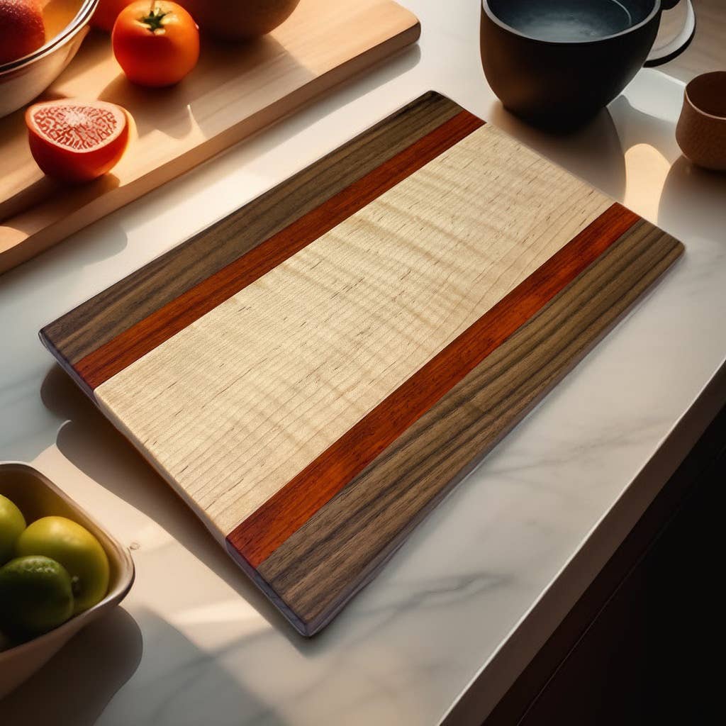 Small Luxury Cutting Board - Maple Variety Pack - Premium Hardwood Cutting Board from 609 Wood Design - Just $54.95! Shop now at Pat's Monograms