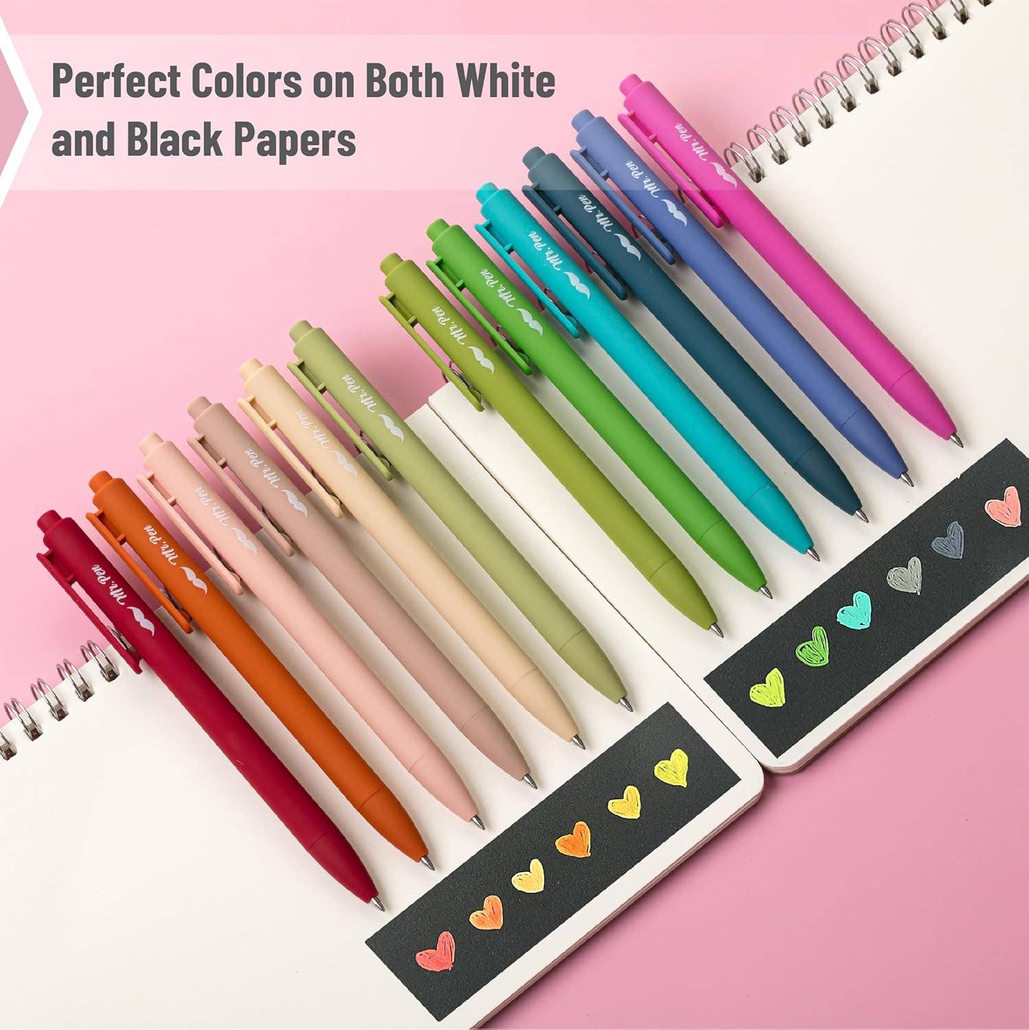 Vintage Gel Pens Retractable 12 Pack - Premium Art supplies from Mr. Pen - Just $10.95! Shop now at Pat's Monograms