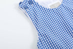 Royal Blue Gingham Pocket Shortalls - Premium Baby & Toddler Outfits from Lil Cactus - Just $34.95! Shop now at Pat's Monograms