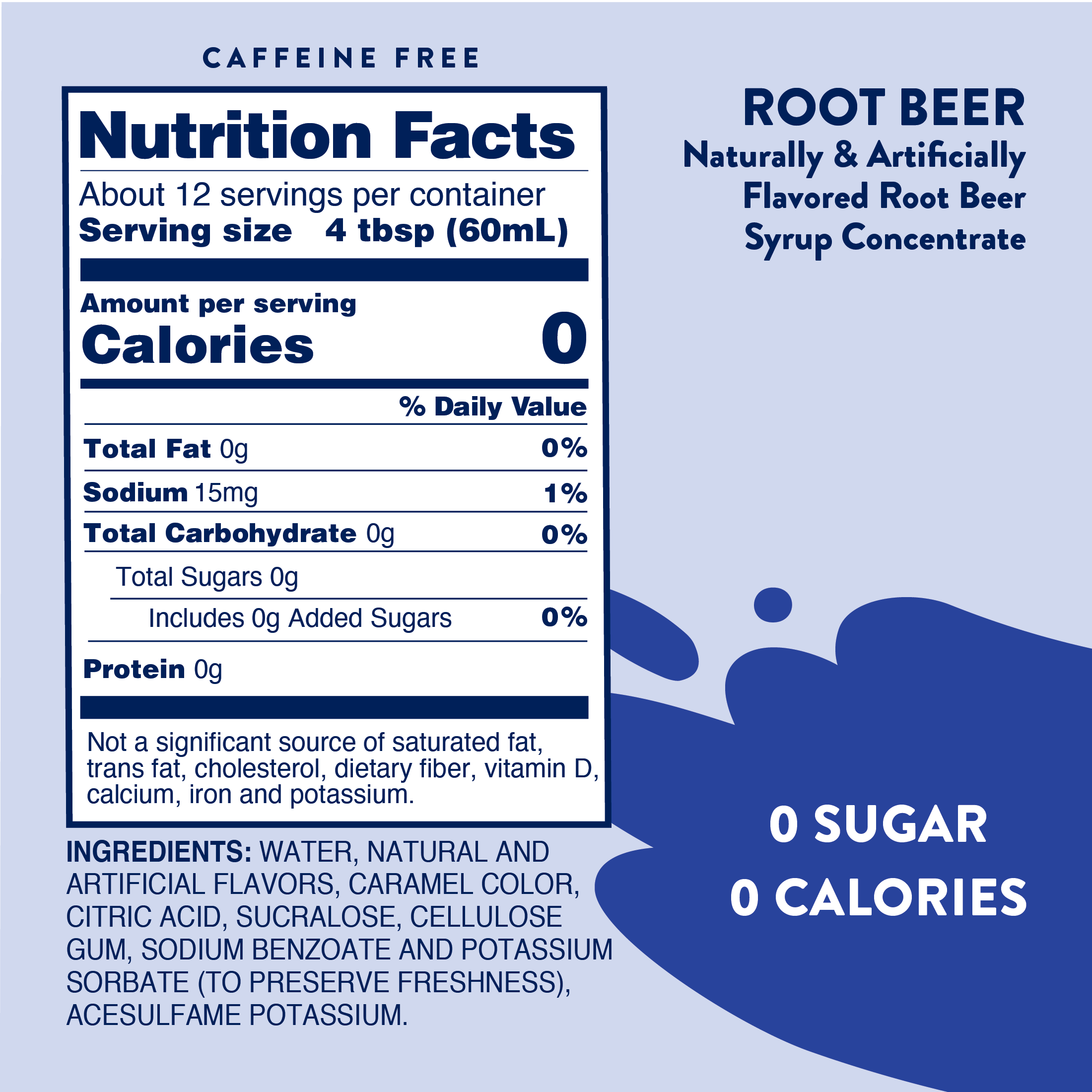 Sugar Free Root Beer Float Syrup - Premium drink mix from Jordan's Skinny Mixes - Just $9.59! Shop now at Pat's Monograms