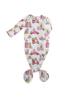 Puppy Chic Knotted Infant Gown - Premium Baby Sleepwear from Goosies - Just $29.95! Shop now at Pat's Monograms
