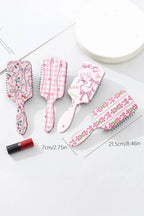 Floral Bow Print Long Handle Air Cushion Comb - Premium Accessories from Aapparella - Just $5! Shop now at Pat's Monograms