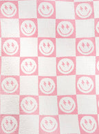 Pink Bolt Smile Blanket - Premium  from Living Royal - Just $55.95! Shop now at Pat's Monograms