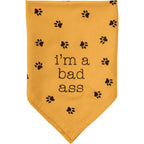 Bad Ass/Love to Cuddle Small Pet Bandana - Premium Dog Bandana from Primitives by Kathy - Just $12.65! Shop now at Pat's Monograms