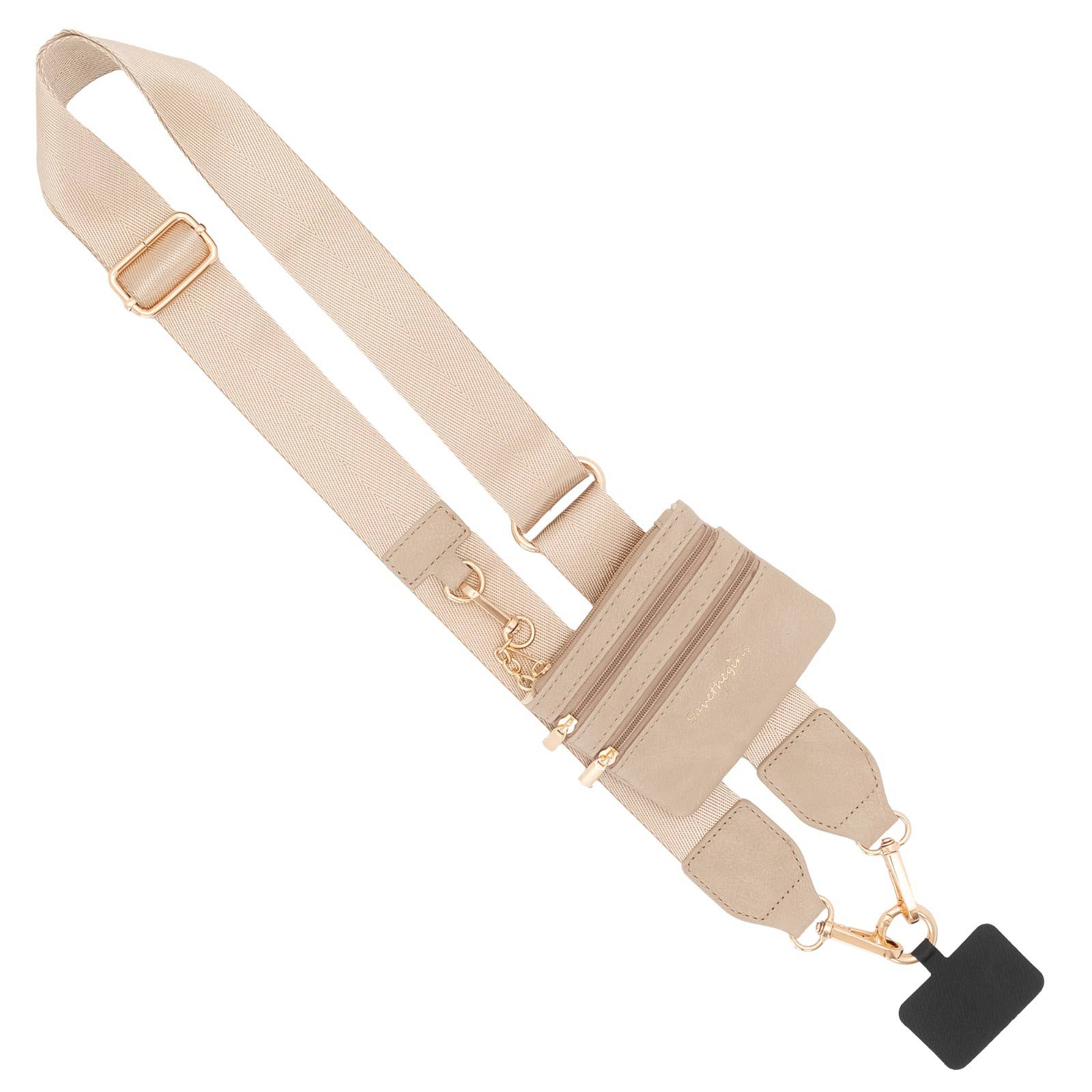Clip & Go Strap with Pouch - Neutral Collection - Premium phone accessories from Save The Girls - Just $23.95! Shop now at Pat's Monograms