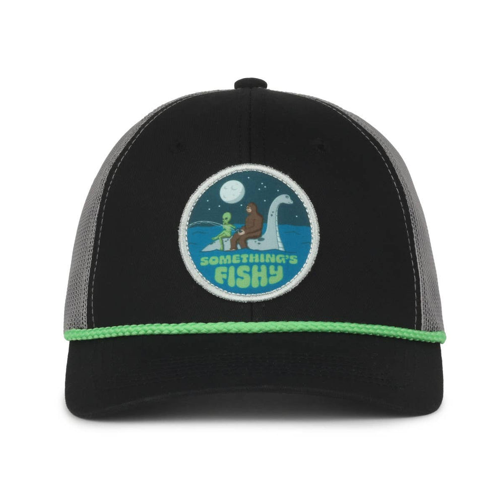 Nessie Something's Fishy Cap - Premium hat from Outdoor Cap - Just $16.95! Shop now at Pat's Monograms