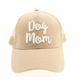 Dog Mom Embroidered Mesh Back High Ponytail CC Ball Cap - Premium Caps from C.C Beanie - Just $22.95! Shop now at Pat's Monograms