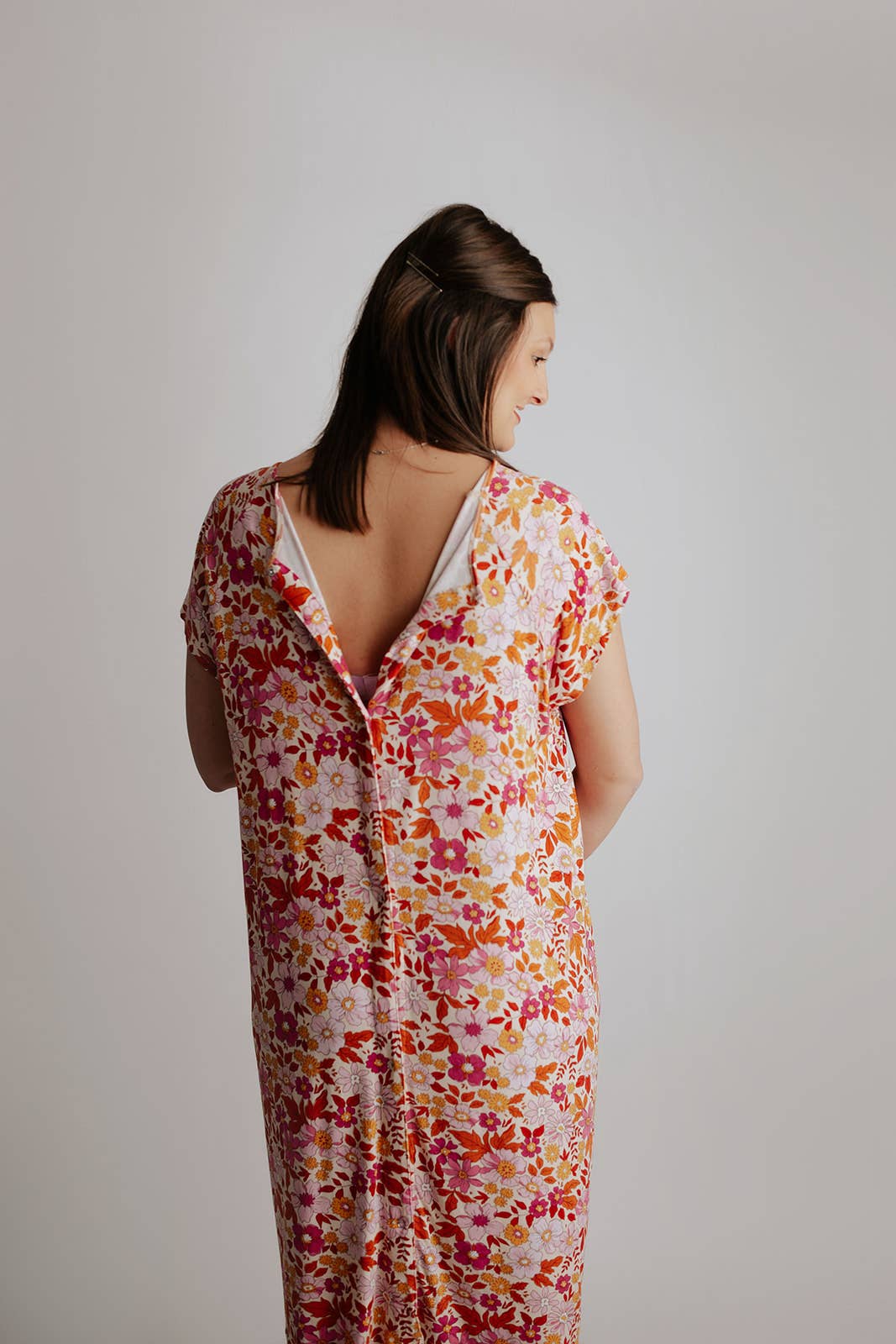Wild Child Maternity Mommy Labor and Delivery/ Nursing Gown - Premium Maternity Clothing from Three Little Tots - Just $36.95! Shop now at Pat's Monograms