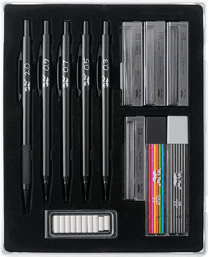 Metal Mechanical Pencils Precision Set - Premium Pens from Mr. Pen - Just $11.95! Shop now at Pat's Monograms