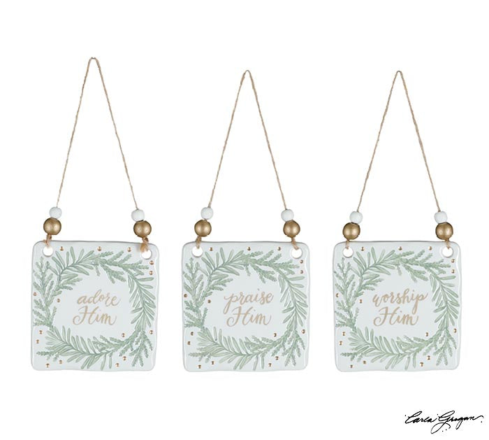 Holiday Impressions Ornament - Premium Ornament from Burton and Burton - Just $14.95! Shop now at Pat's Monograms