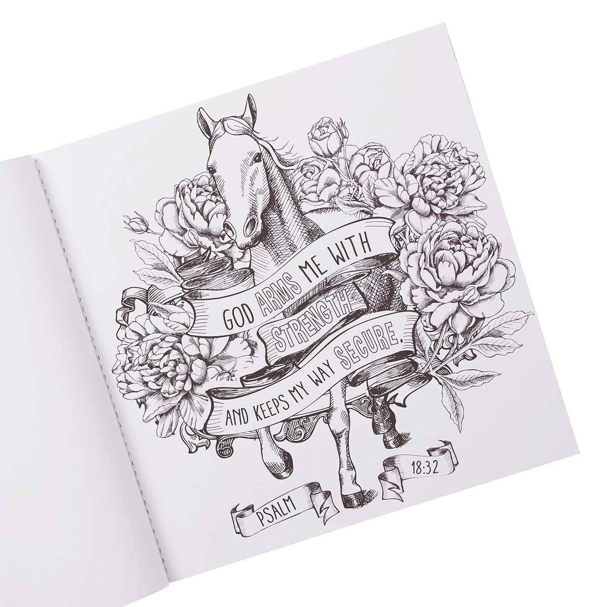 Coloring Book Be Still - Premium Books and Devotionals from Christian Art Gifts - Just $9.95! Shop now at Pat's Monograms