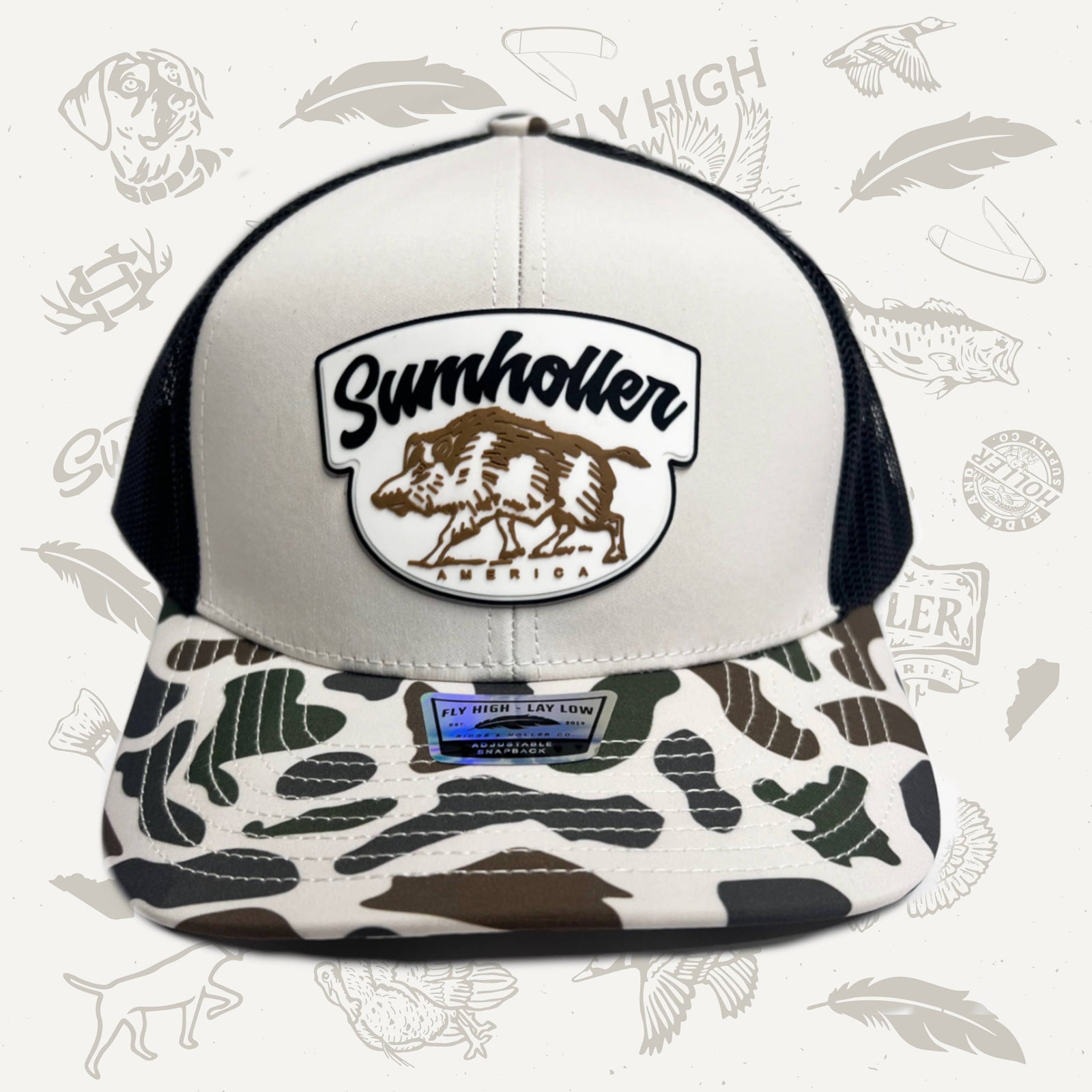 Wild Boar - Premium Headwear from Ridge&Holler - Just $34.95! Shop now at Pat's Monograms