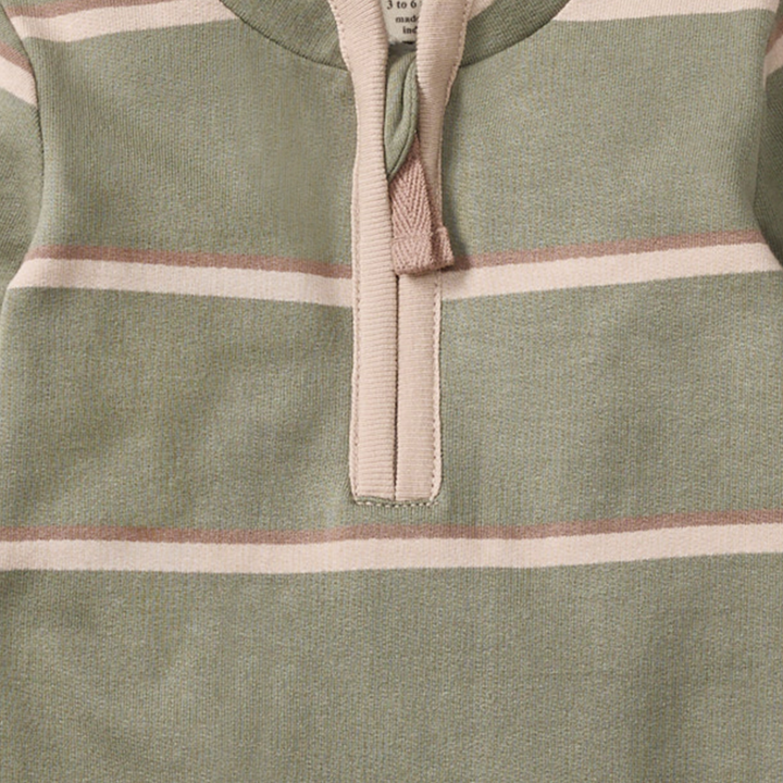 Holland Stripe Infant Jumpsuit - Premium Baby & Toddler Outfits from Burt's Bees Baby - Just $22.95! Shop now at Pat's Monograms